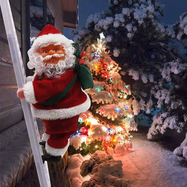 Papá Noel con Escalera Musical