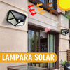 Cargar imagen en el visor de la galería, Lámpara Reflector con Panel Solar para Exteriores